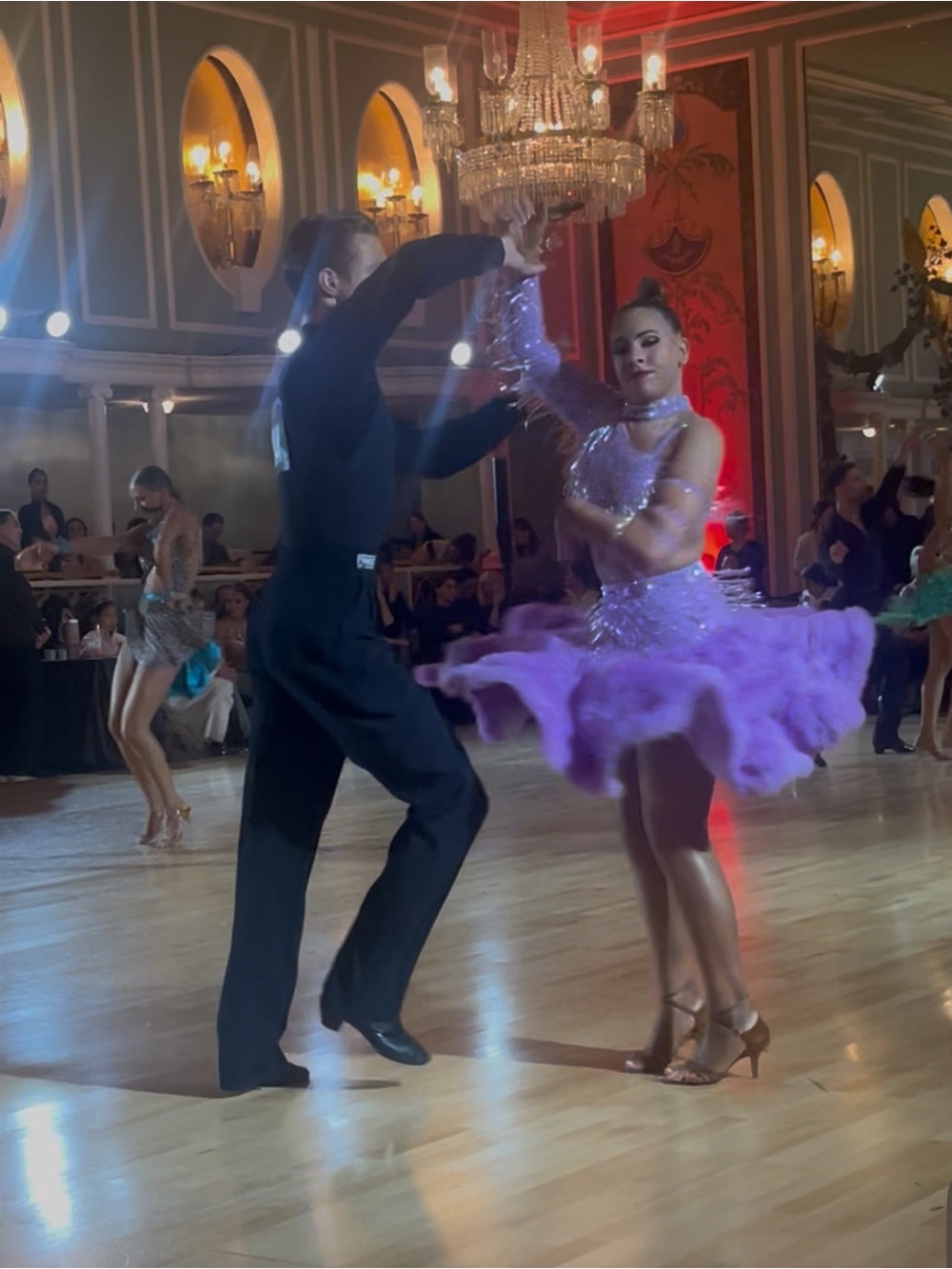 Latin Dance competition dress - Picture 6 of 7